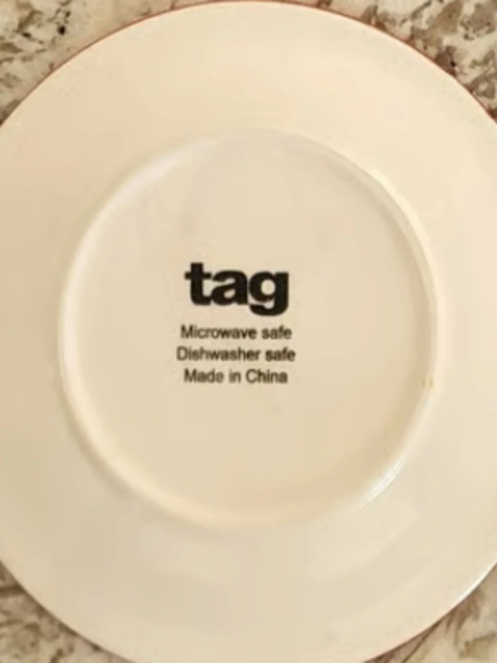 TAG lobster nautical seafood appetizer plates